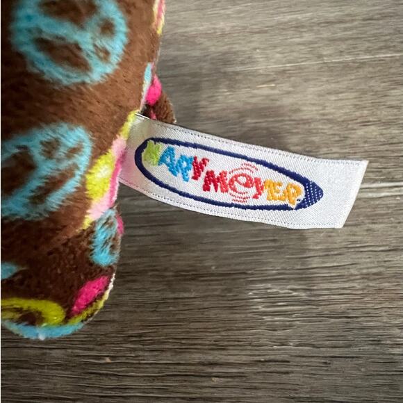 Mary Meyer Pizazz Print Piggy Plush Bank - Picture 5 of 6